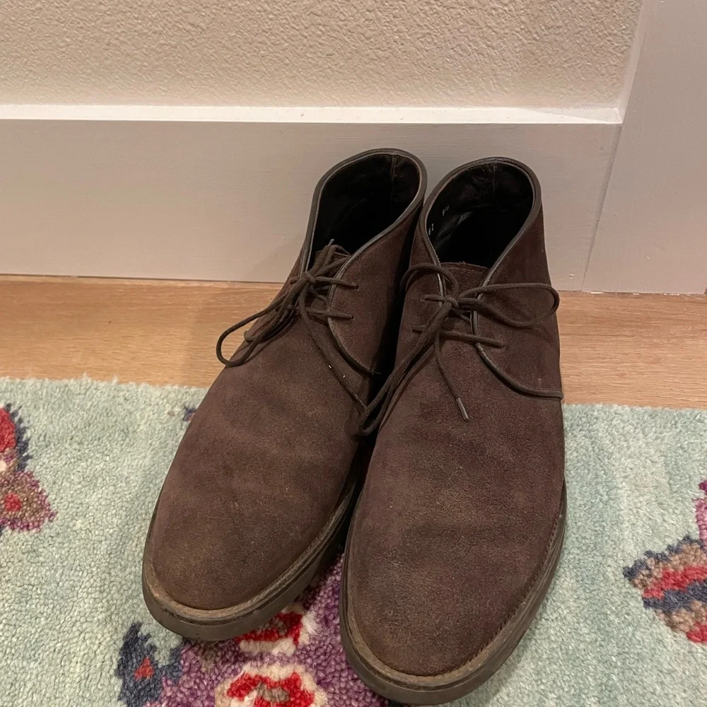 To Boot New York Adam Derrick Made in Italy Suede Men’s Chukka Boots 9.5